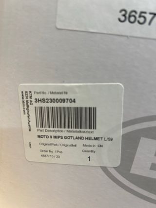 Casco Husqvarna MIPS Talla L 59