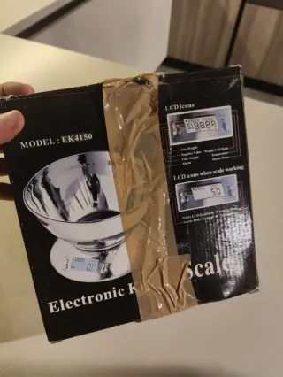 Báscula de cocina digital