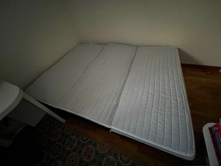 Sofá cama 2 plazas Ikea naranja