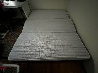 Sofá cama 2 plazas Ikea naranja