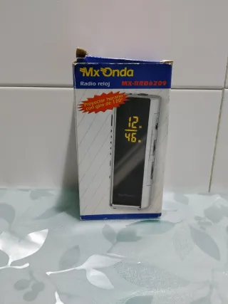 Radio Reloj Proyector Mx Onda MX-RRD6209