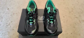 Zapatillas New Balance Negras y Turquesa