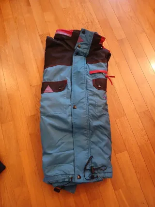 Chamarra Vintage Azul y Roja