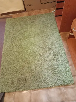 URGE!!!! Alfombra verde mullida