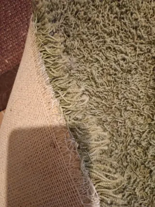 URGE!!!! Alfombra verde mullida