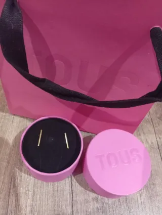 Pendientes Tous Plata Dorada