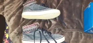 Botas Vans Talla 36 Azul Oscuro