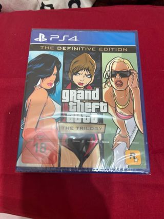 PS4 Grand Theft Auto Trilogy Definitive Edition