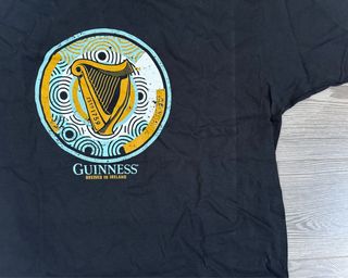 Camiseta unisex Guinness negro