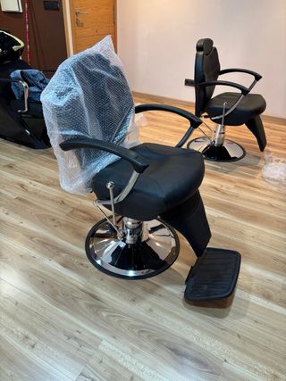 Sillón de peluquería y lavacabezas