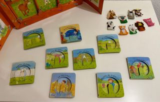 Libro “La granja con marionetas”. 9 mini-libros