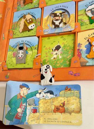 Libro “La granja con marionetas”. 9 mini-libros