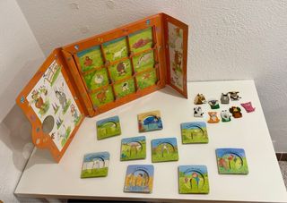 Libro “La granja con marionetas”. 9 mini-libros