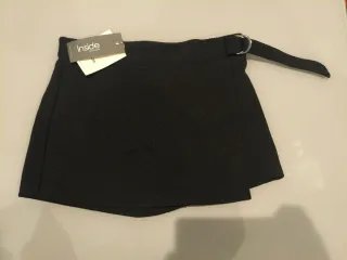 Falda pantalón negra Inside