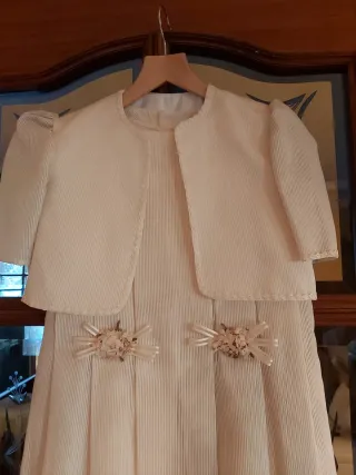 Vestido y chaqueta niña comunión/evento