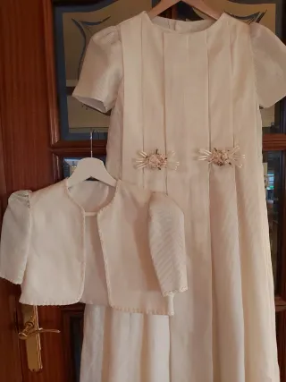 Vestido y chaqueta niña comunión/evento