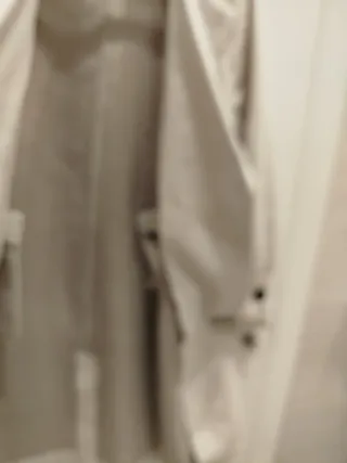 Abrigo beige talla S/M sin usar muy caliente