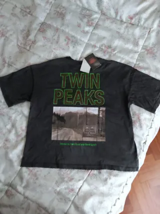 Twin Peaks x Zara Camiseta oversize