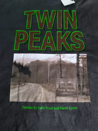 Twin Peaks x Zara Camiseta oversize