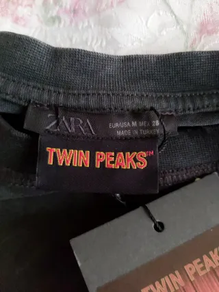 Twin Peaks x Zara Camiseta oversize