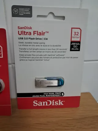 2 chiavette USB SanDisk 32GB e 64GB