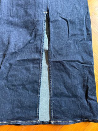 Vestido largo vaquero