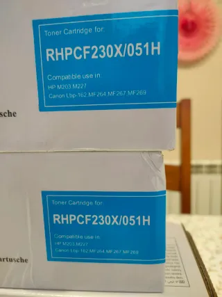 Tóner Canon 051 y 051H