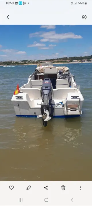 Embarcación MEDUSSA con motor Yamaha 60