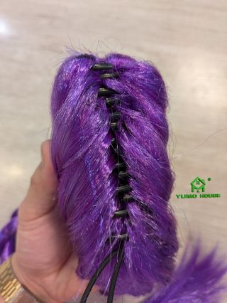 Peluca Trenza K-POP 60cm Niña