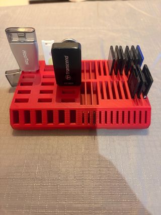 Organizador USB, SD, Micro SD