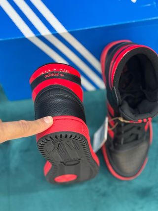 Adidas Top Ten Hi Zapatillas Negras Rojas