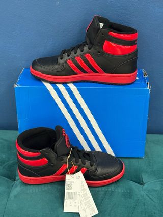 Adidas Top Ten Hi Zapatillas Negras Rojas