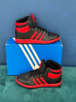 Adidas Top Ten Hi Zapatillas Negras Rojas