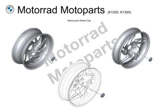 2 Tapas Embellecedor Moto BMW K1200 K1300