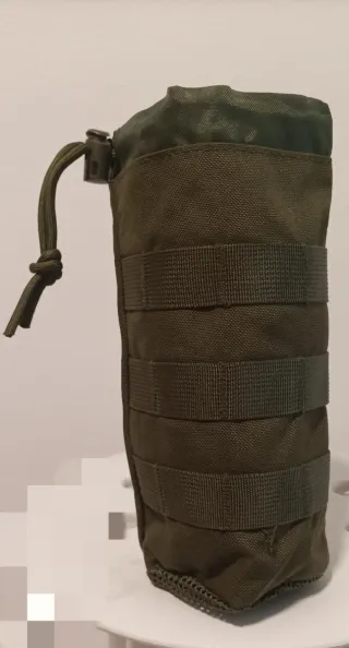 Mochila táctica+Parche+Porta botellas+2clips