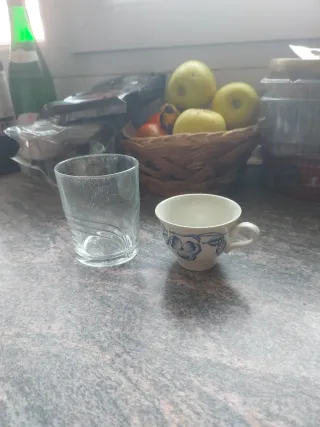 Juego café vintage Pontesa 10 tazas