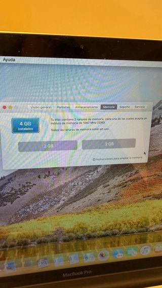 MacBook Pro 15” 2009 High Sierra