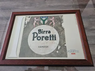 Quadro Birra Poretti Varese