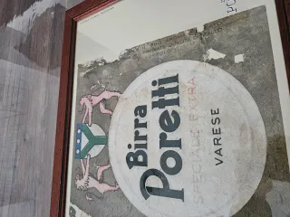 Quadro Birra Poretti Varese