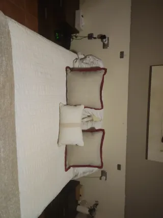 2 Mesillas dormitorio,roble tintado,para colgar