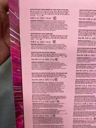 Calendário de Adviento Revolution Makeup 2025