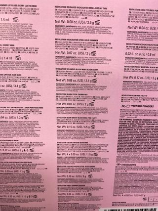 Calendário de Adviento Revolution Makeup 2025