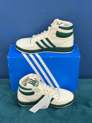 Adidas Top Ten Hi Verde Blanco Talla 42