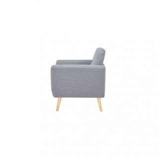 Poltrona Scandinava in Tessuto Trapuntato Relax