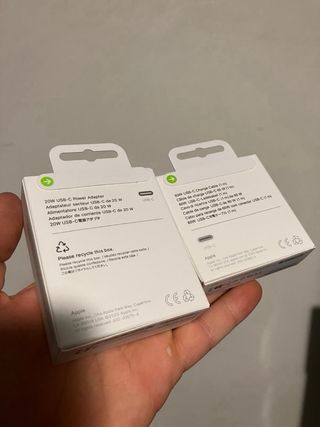 Apple Cavo USB-C 60W 1m + Adattatore 20W