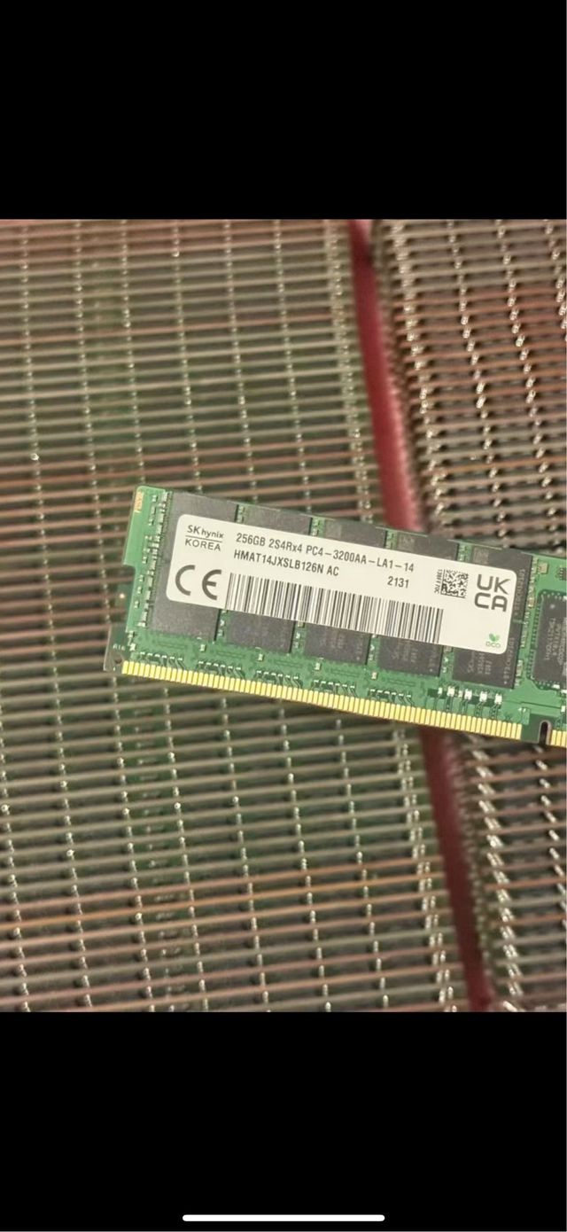SK Hynix DDR4 ECC 256GB PC4-3200AA