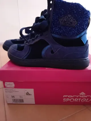 Scarpe Fornarina donna tg 36 blu