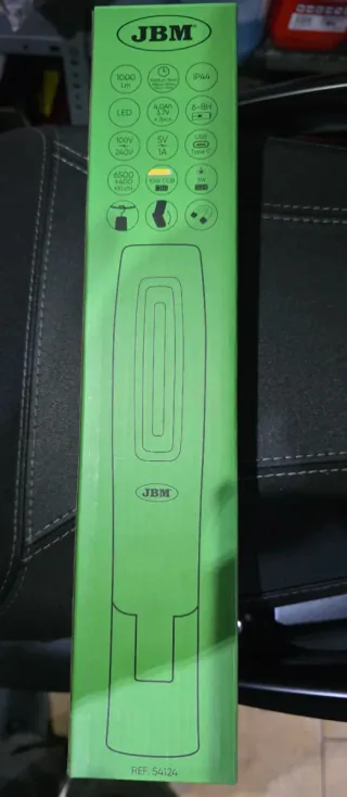 Linterna JBM ref. 54124 1000 lúmenes LED USB