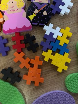 Números Goma EVA ,imanes y Figuras para Unir