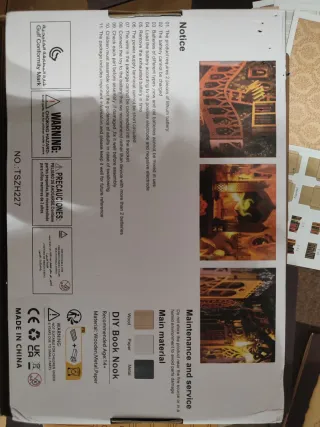 Book Nook Magic Library - Mini Biblioteca